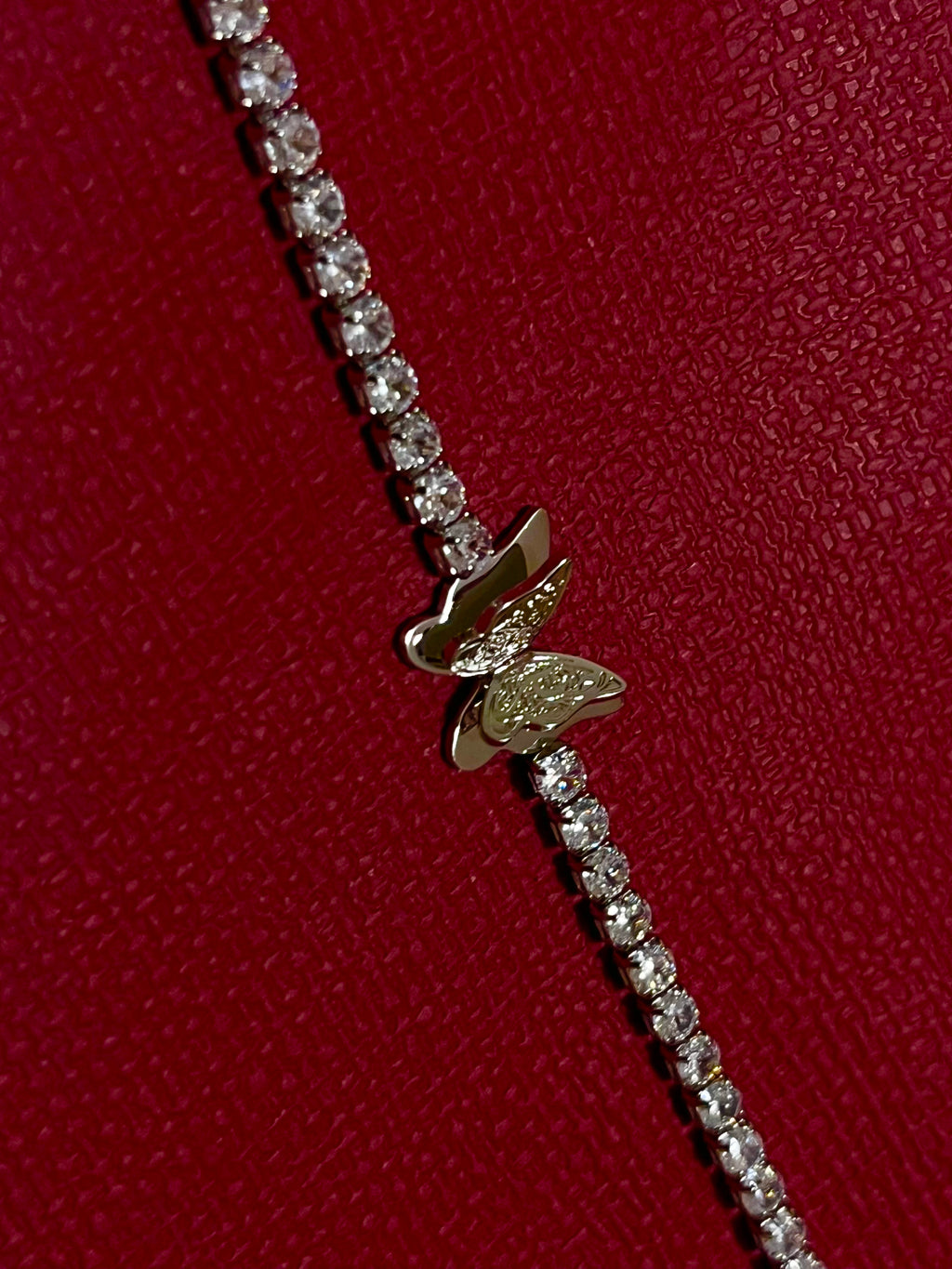 HOPE & PATIENCE | Butterfly Tennis Bracelet