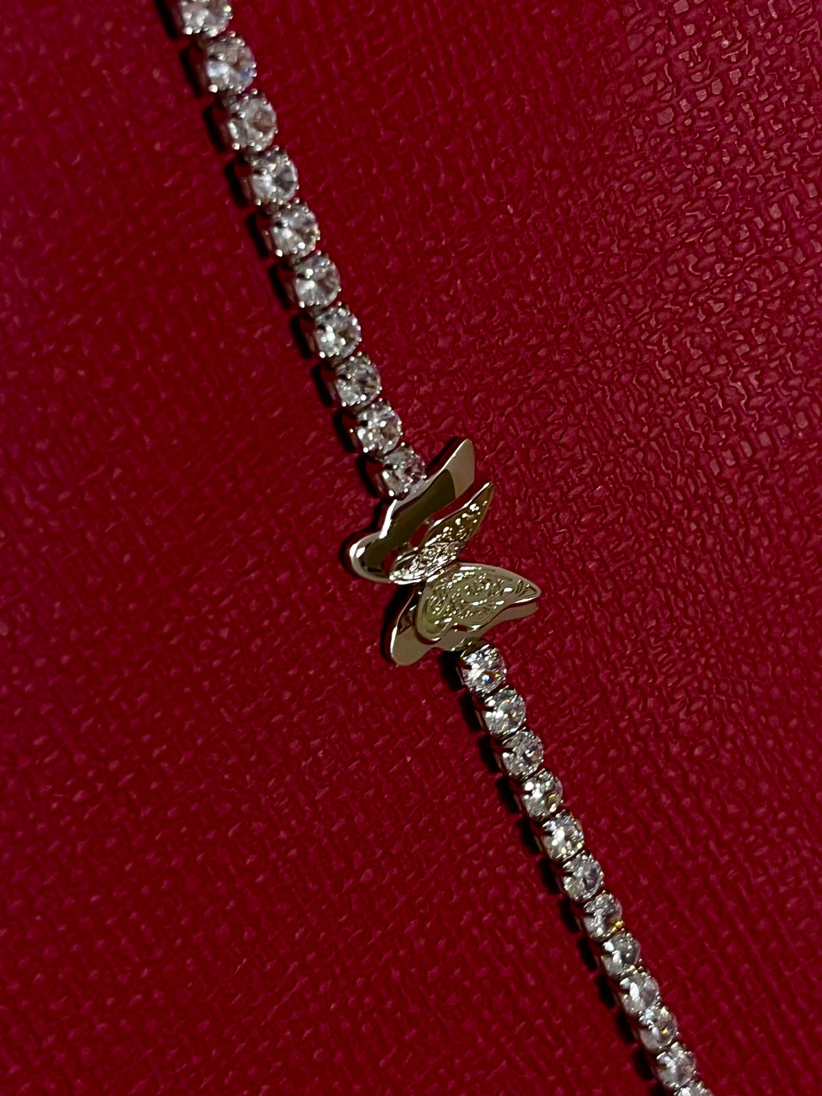 HOPE & PATIENCE | Butterfly Tennis Bracelet