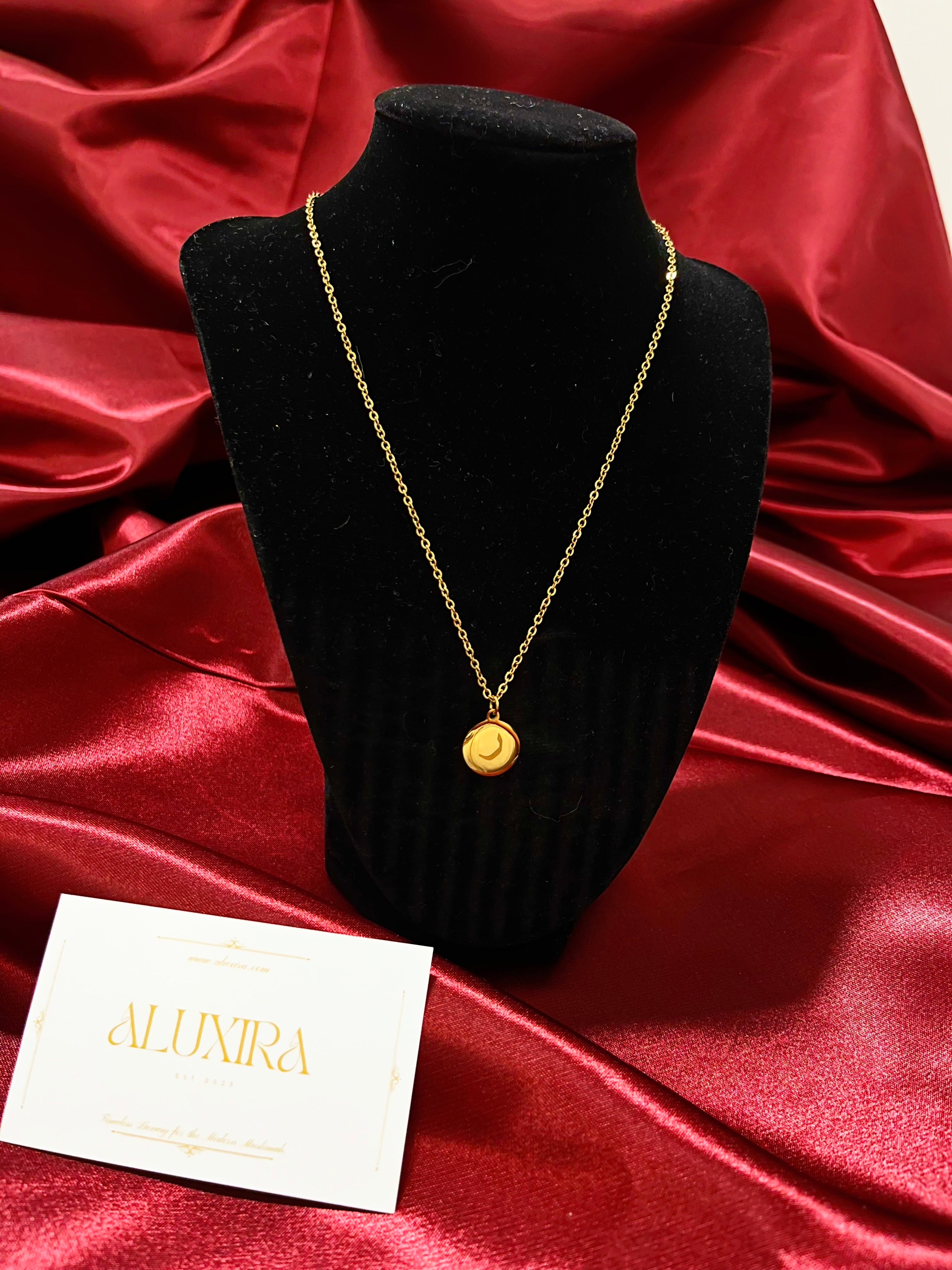 Arabic Initial Necklace