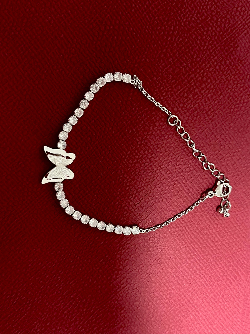 HOPE & PATIENCE | Butterfly Tennis Bracelet