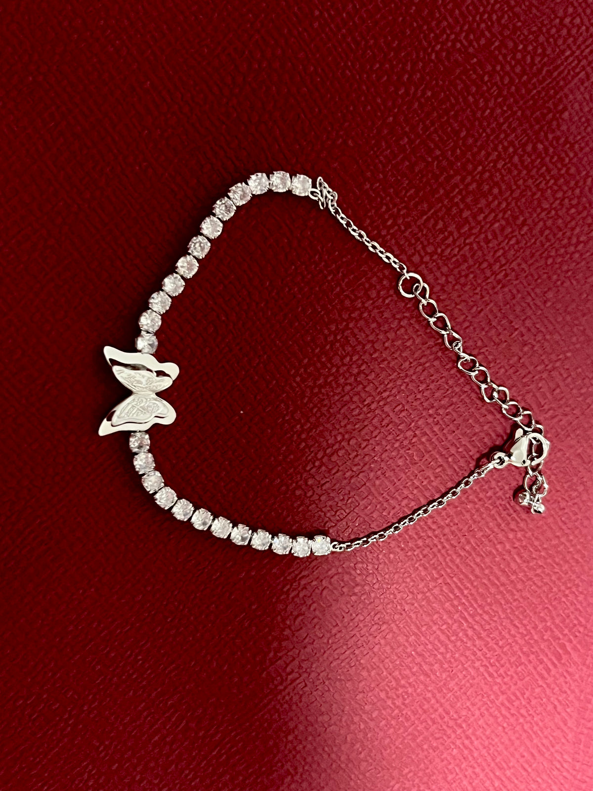 HOPE & PATIENCE | Butterfly Tennis Bracelet
