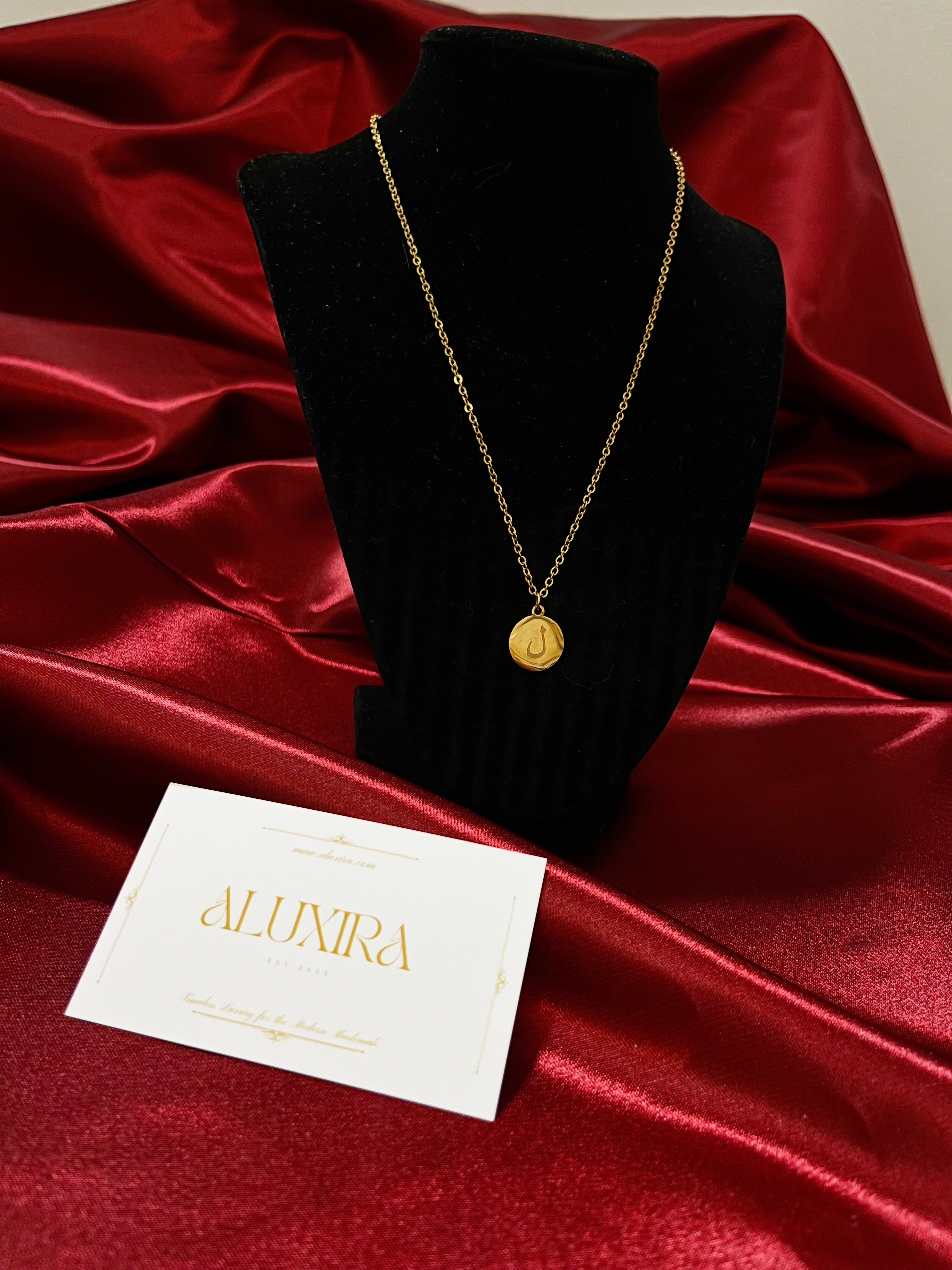 Arabic Initial Necklace