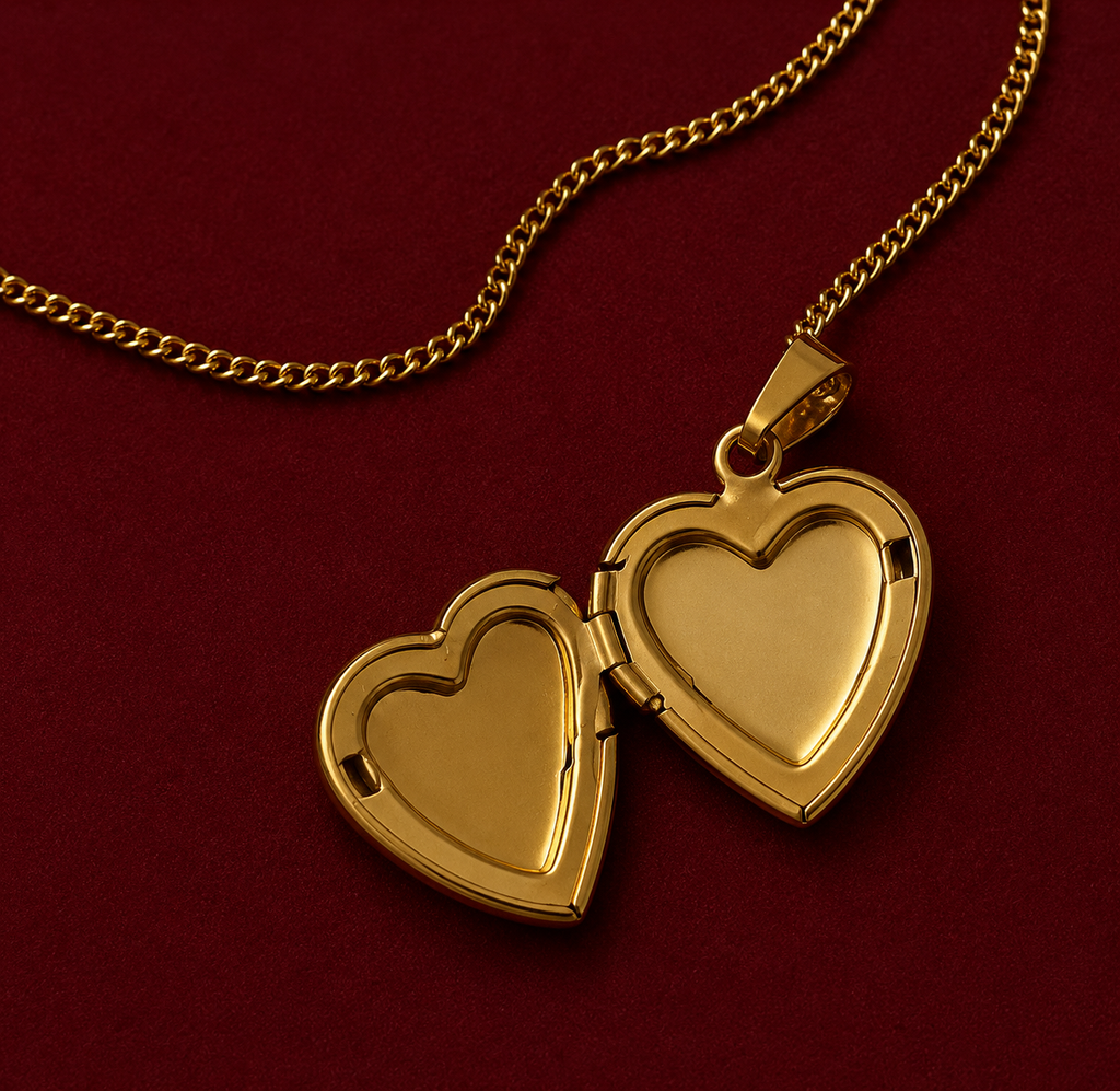 SABR | Patience Heart Locket Necklace