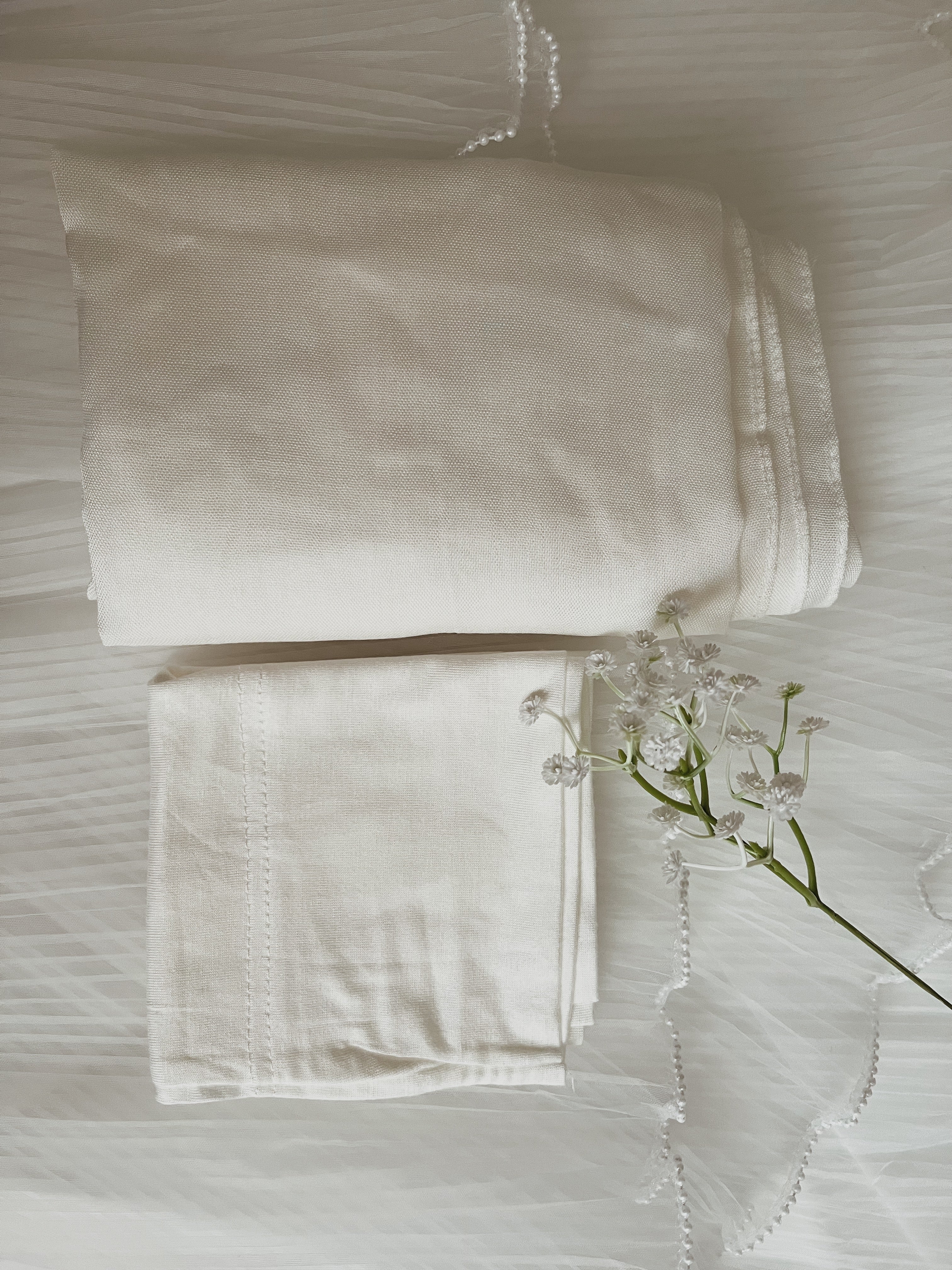 IVORY Modal Hijab Set