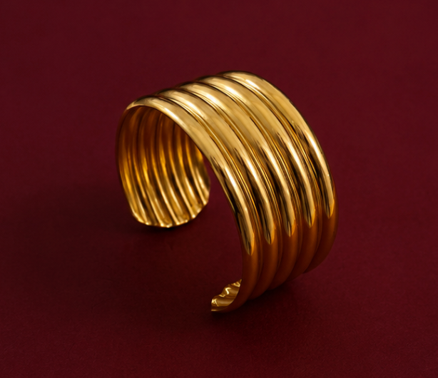 AMINA | Striped Cuff